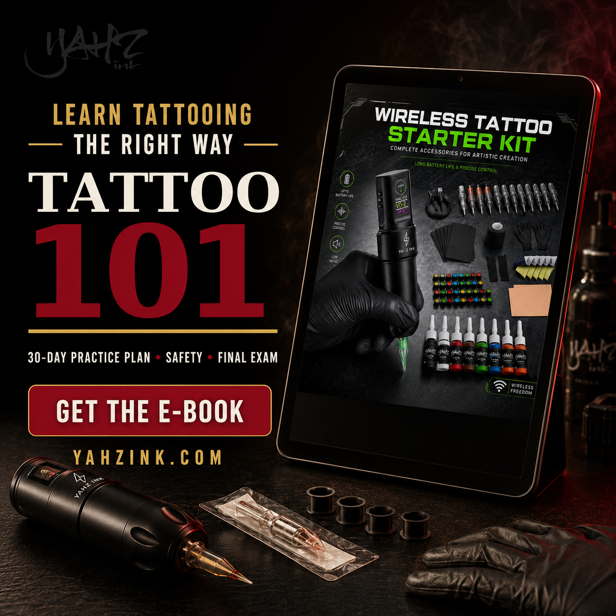 Tattoo 101: Learn Tattooing the Right Way EBOOK