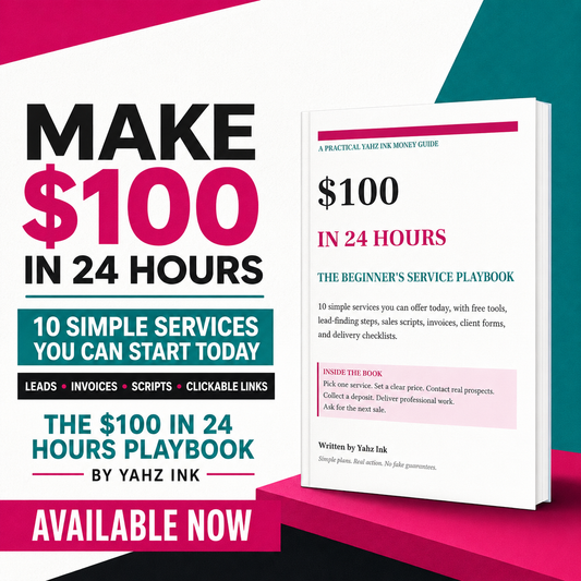 $100 IN 24 HOURS THE BEGINNER'S SERVICE PLAYBOOK