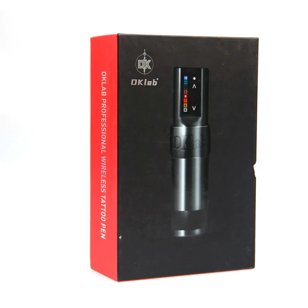 Wireless Tattoo Machine, Rotating Tattoo Gun Cartridge Pen with Coreless Motor Digital  Display for Professional Tattoo Artists