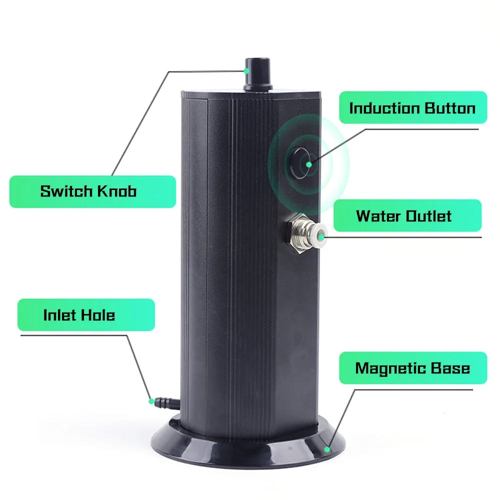 Tattoo Needle Cleaning Machine-Automatic Sensor Cleaning for Needles Tip, Cartridge Needle Washer for Tattoo Beginners and Artis