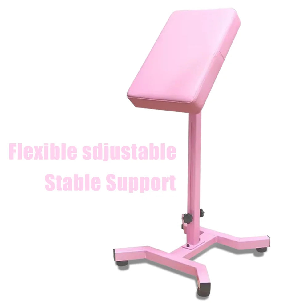 Tattoo Armrest Stand with Leather Pad Foldable Tattoo Arm Leg Rest Stand Adjustable Height&Tilt Heavy Duty Tattoo hand Bracket